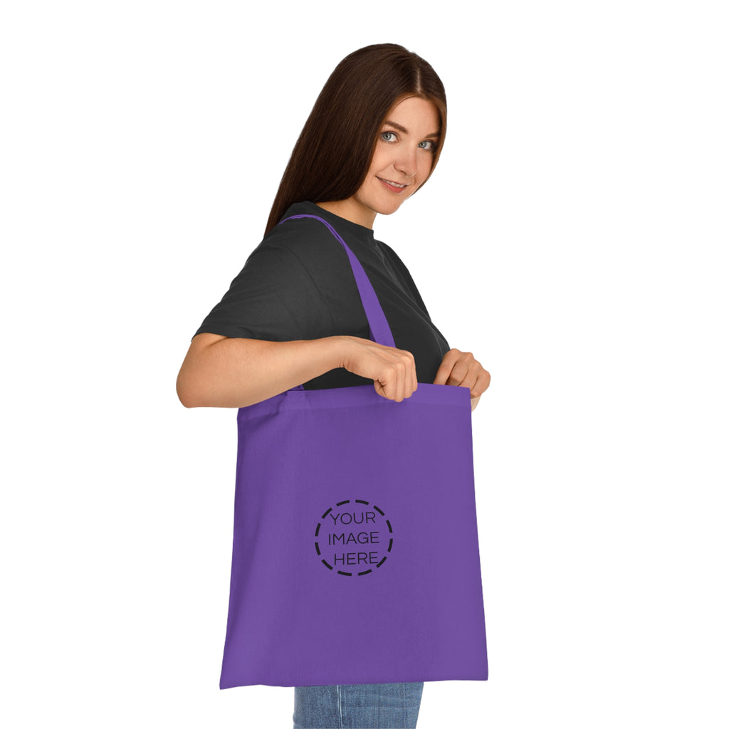 Custom Cotton Tote Bag – Personalized Plain White Reusable Shopper