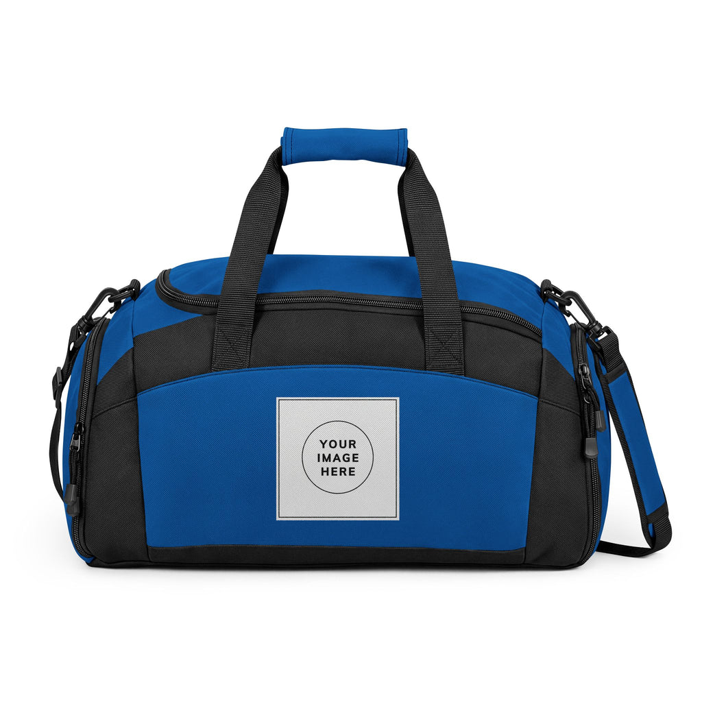 Custom Logo Gym Bag – Personalized Duffle with Front Patch
