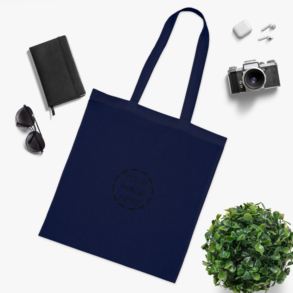 Custom Cotton Tote Bag – Personalized Plain White Reusable Shopper