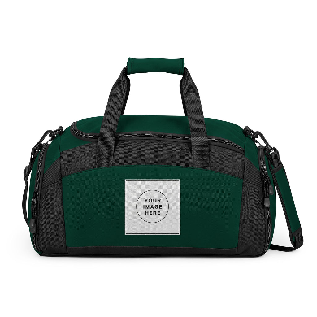 Custom Logo Gym Bag – Personalized Duffle with Front Patch