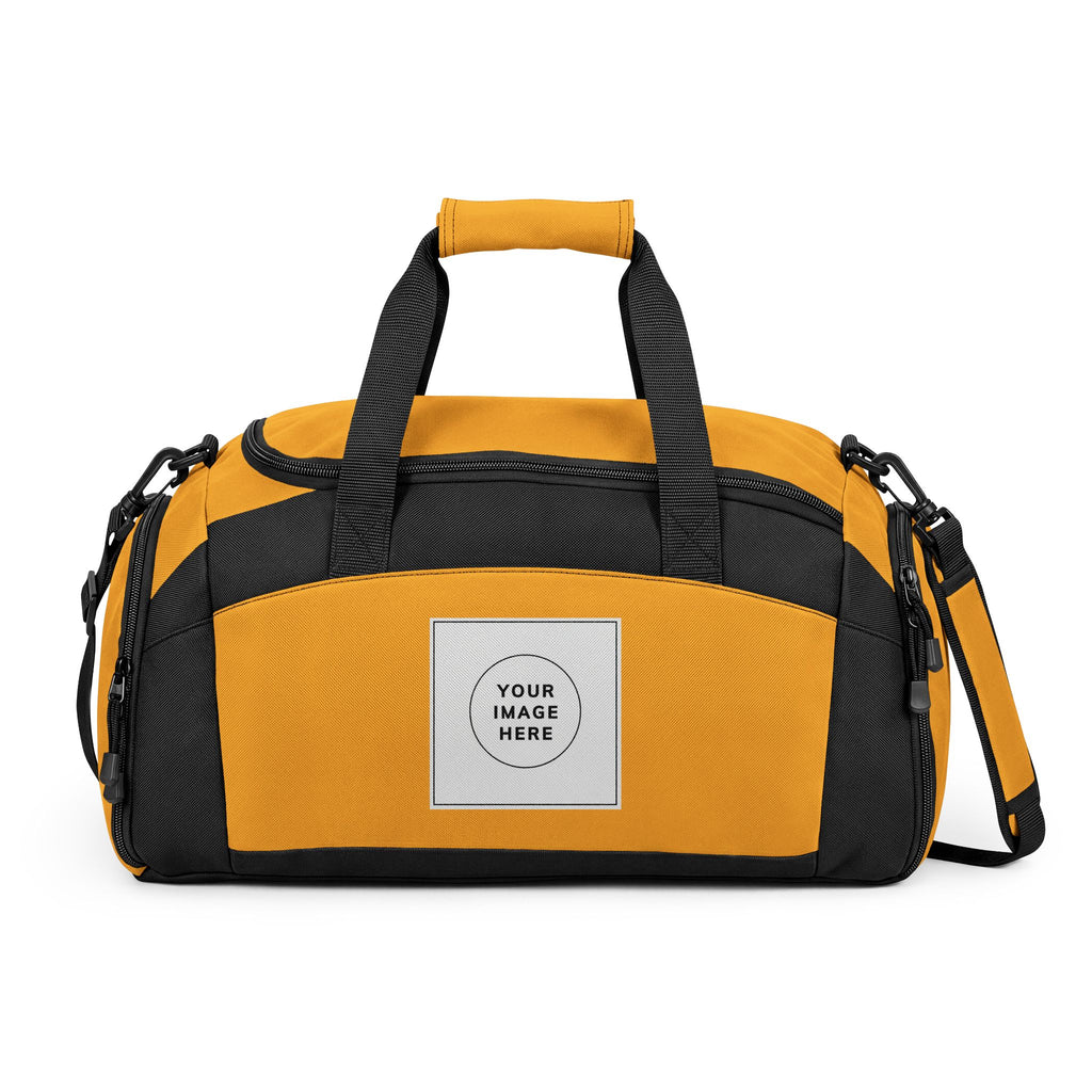 Custom Logo Gym Bag – Personalized Duffle with Front Patch