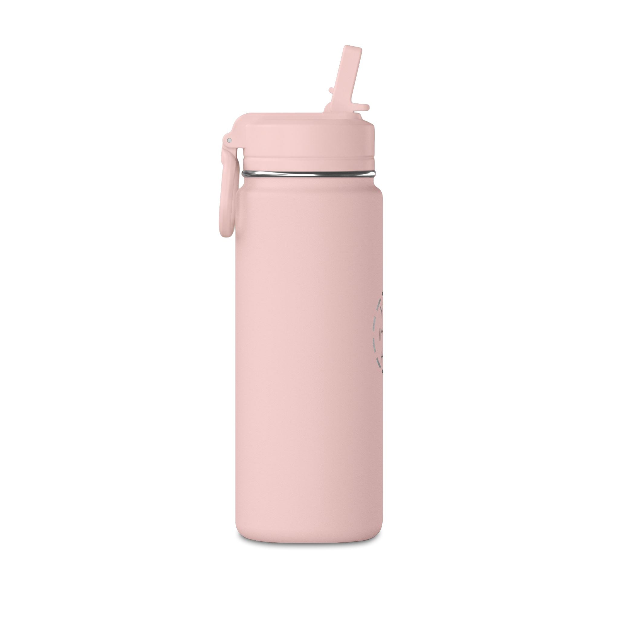20oz Mini Water Bottle with Straw — Personalized Lightweight BPA-Free Sport Bottle