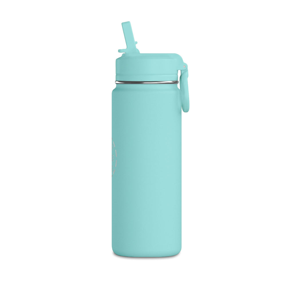 20oz Mini Water Bottle with Straw — Personalized Lightweight BPA-Free Sport Bottle