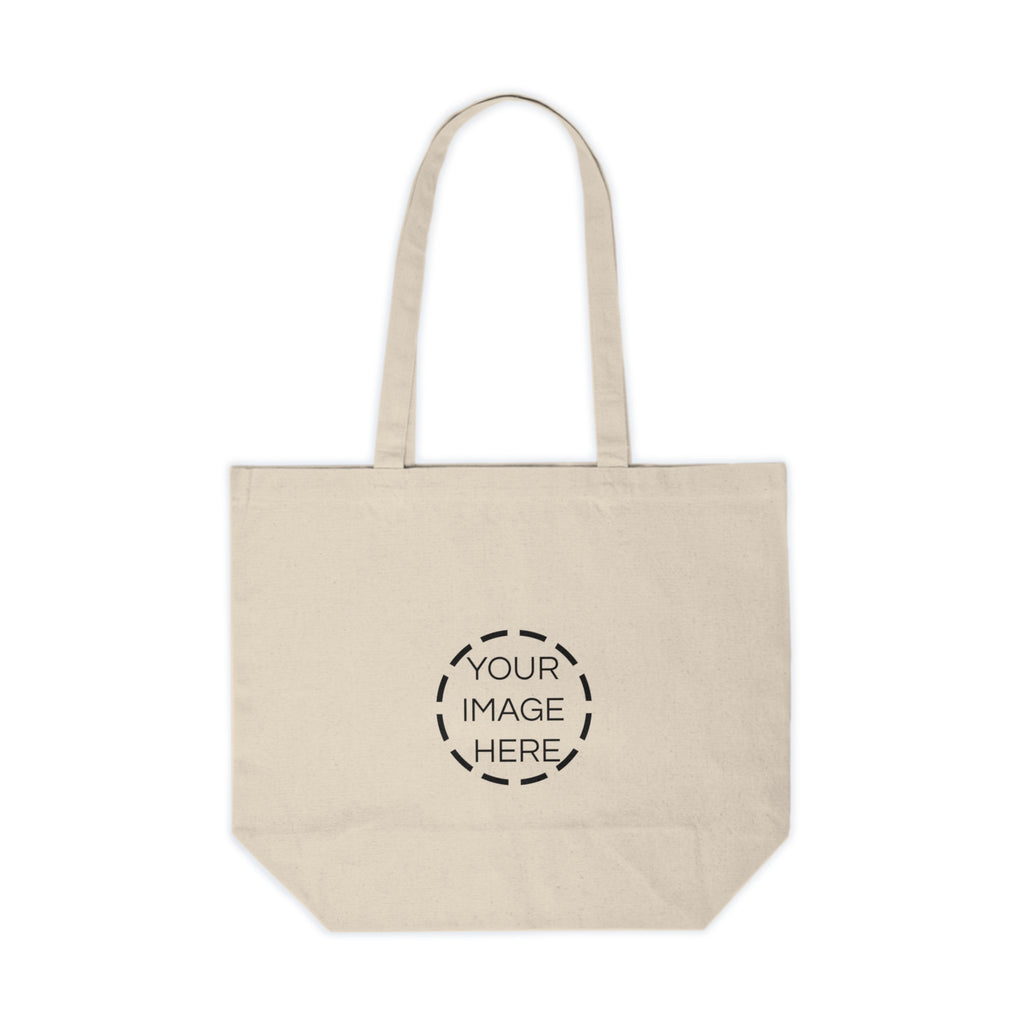 Custom Canvas Tote Bag — Personalized Reusable Shopping Bag