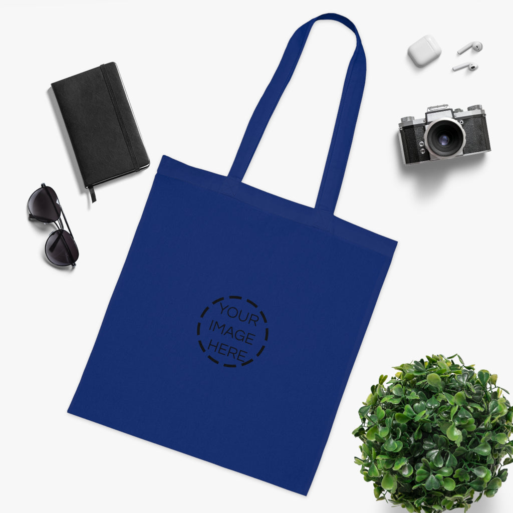 Custom Cotton Tote Bag – Personalized Plain White Reusable Shopper