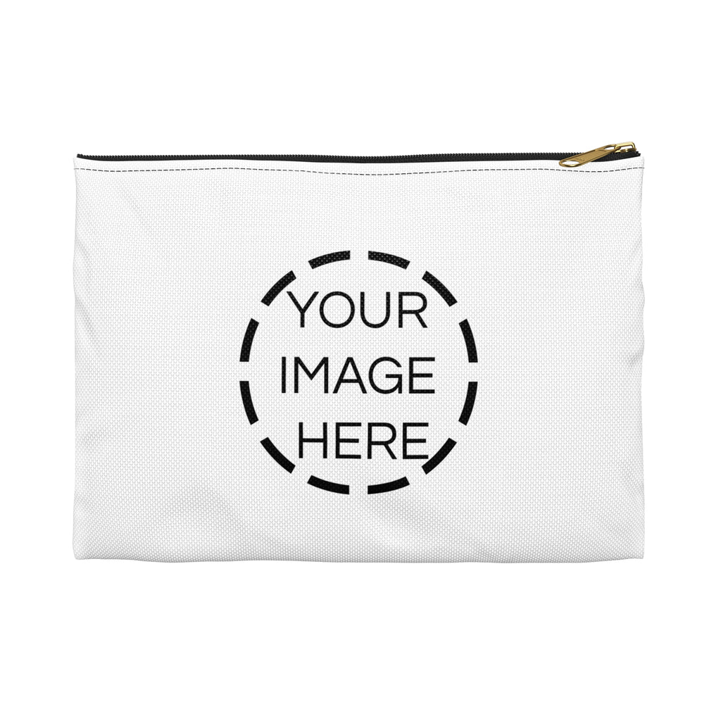 Custom Image Accessory Pouch – Personalized Photo Makeup Bag