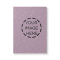 Softcover Journal — Mauve Floral Dot Notebook with Inside Prints
