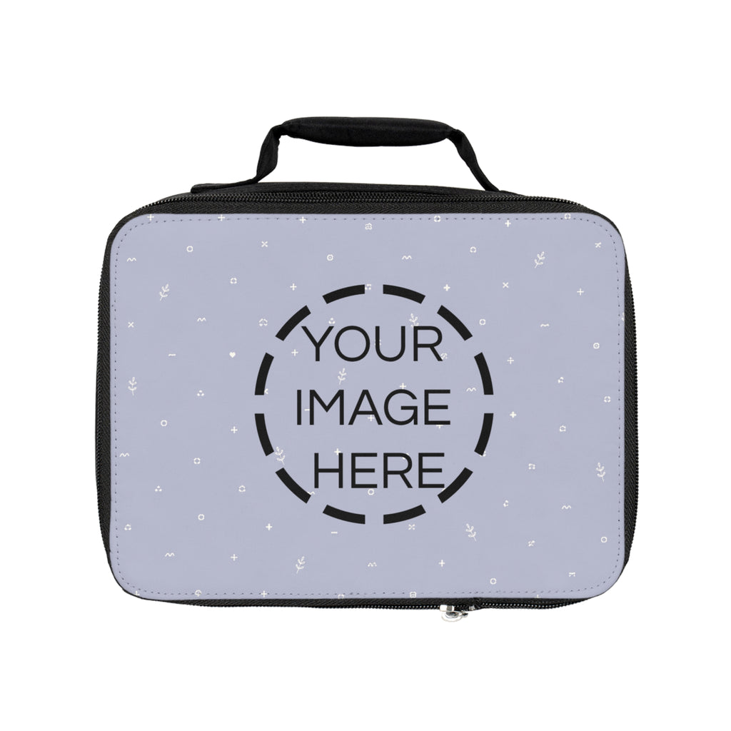 Lunch Bag — Soft Lavender Polka Dot Insulated Kids' Lunchbox
