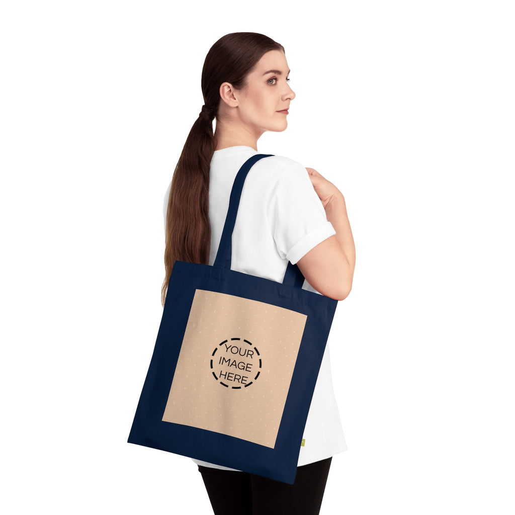 Organic Cotton Tote Bag — Customizable Image Print Eco Shopper