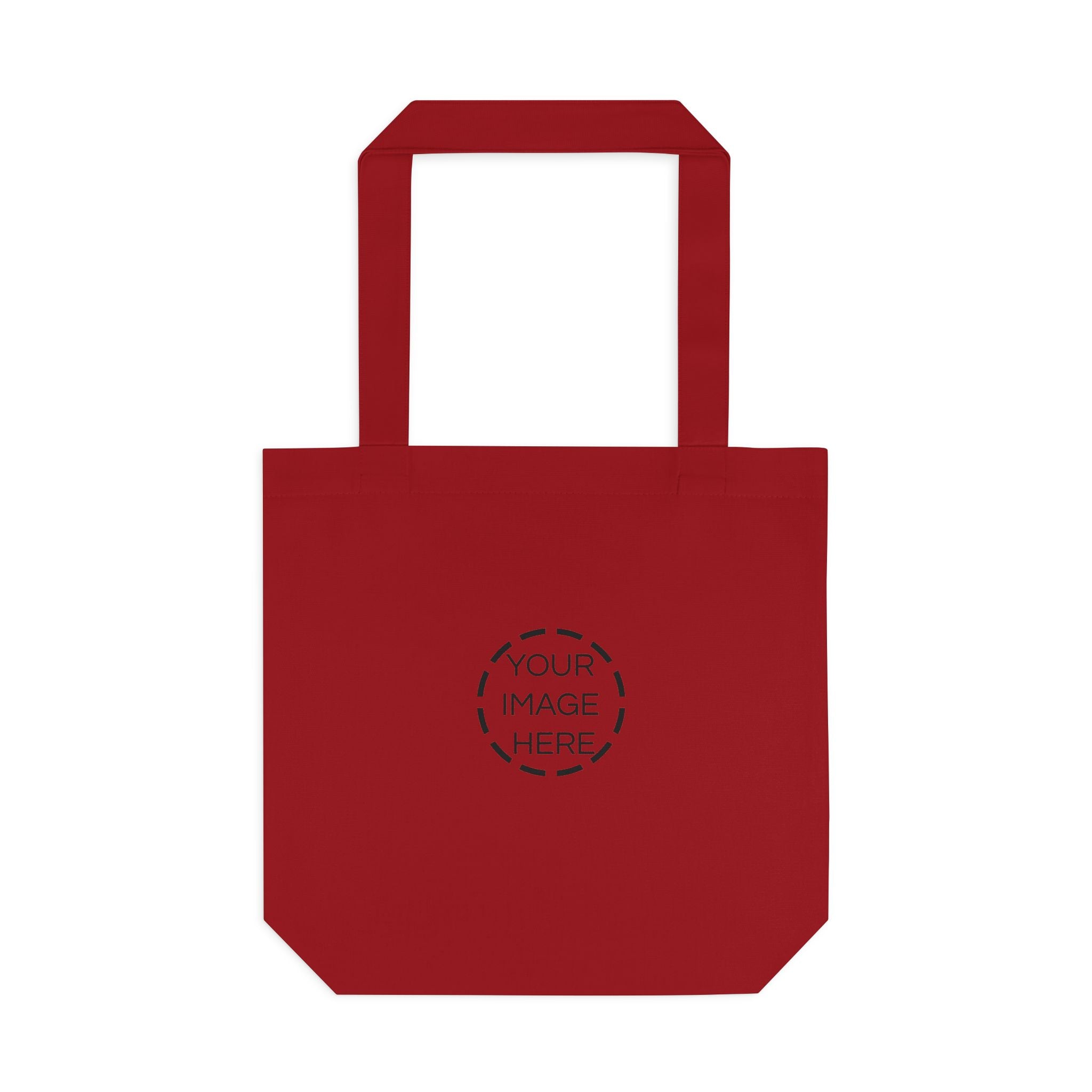 Minimal Black Cotton Tote Bag — Everyday Reusable Grocery & Market Bag