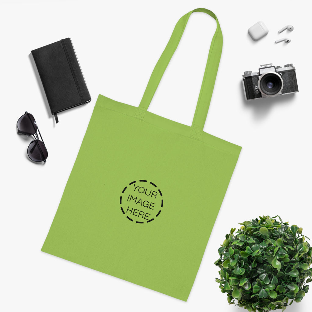 Custom Cotton Tote Bag – Personalized Plain White Reusable Shopper