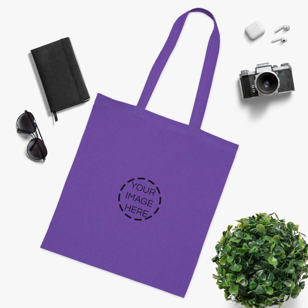 Custom Cotton Tote Bag – Personalized Plain White Reusable Shopper