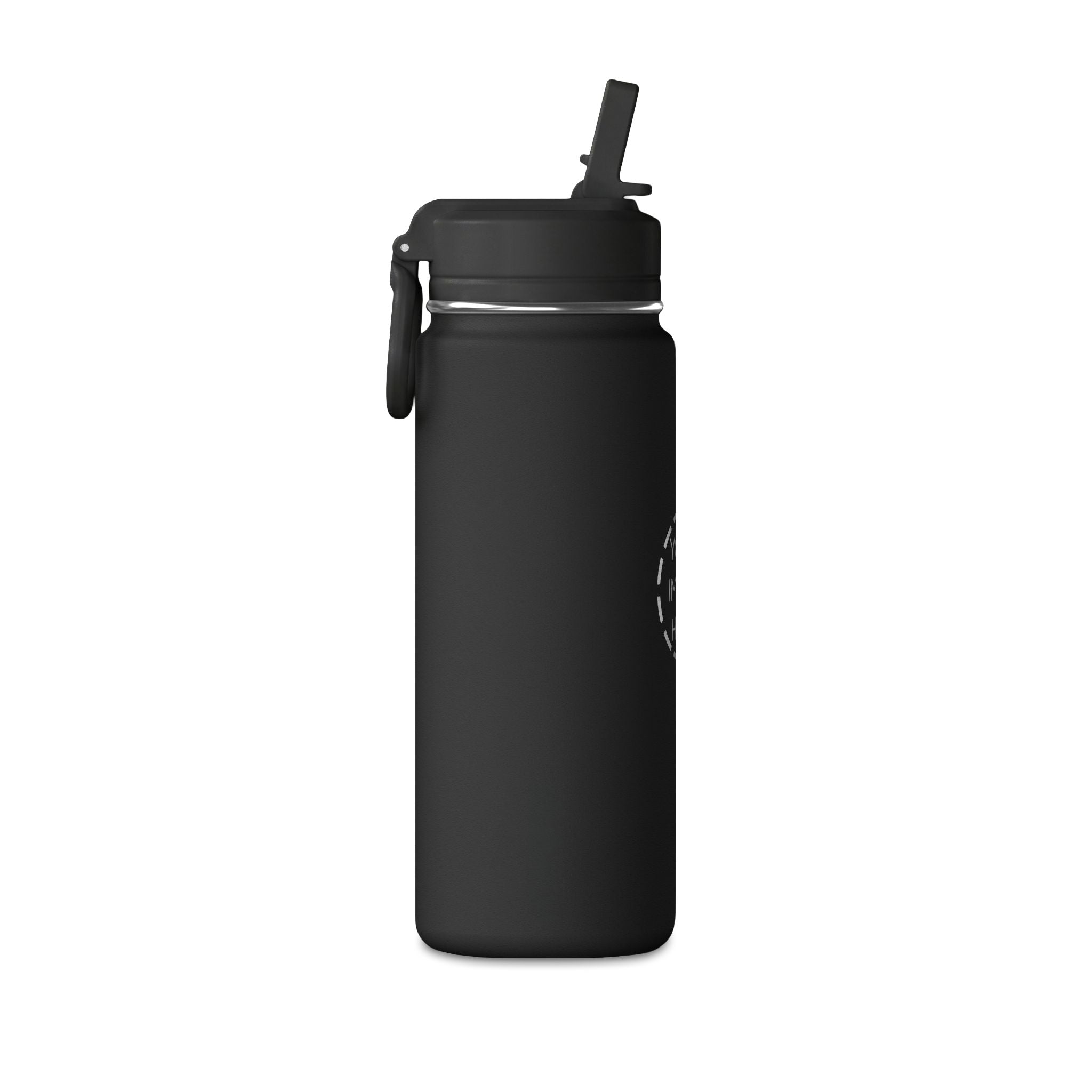 20oz Mini Water Bottle with Straw — Personalized Lightweight BPA-Free Sport Bottle
