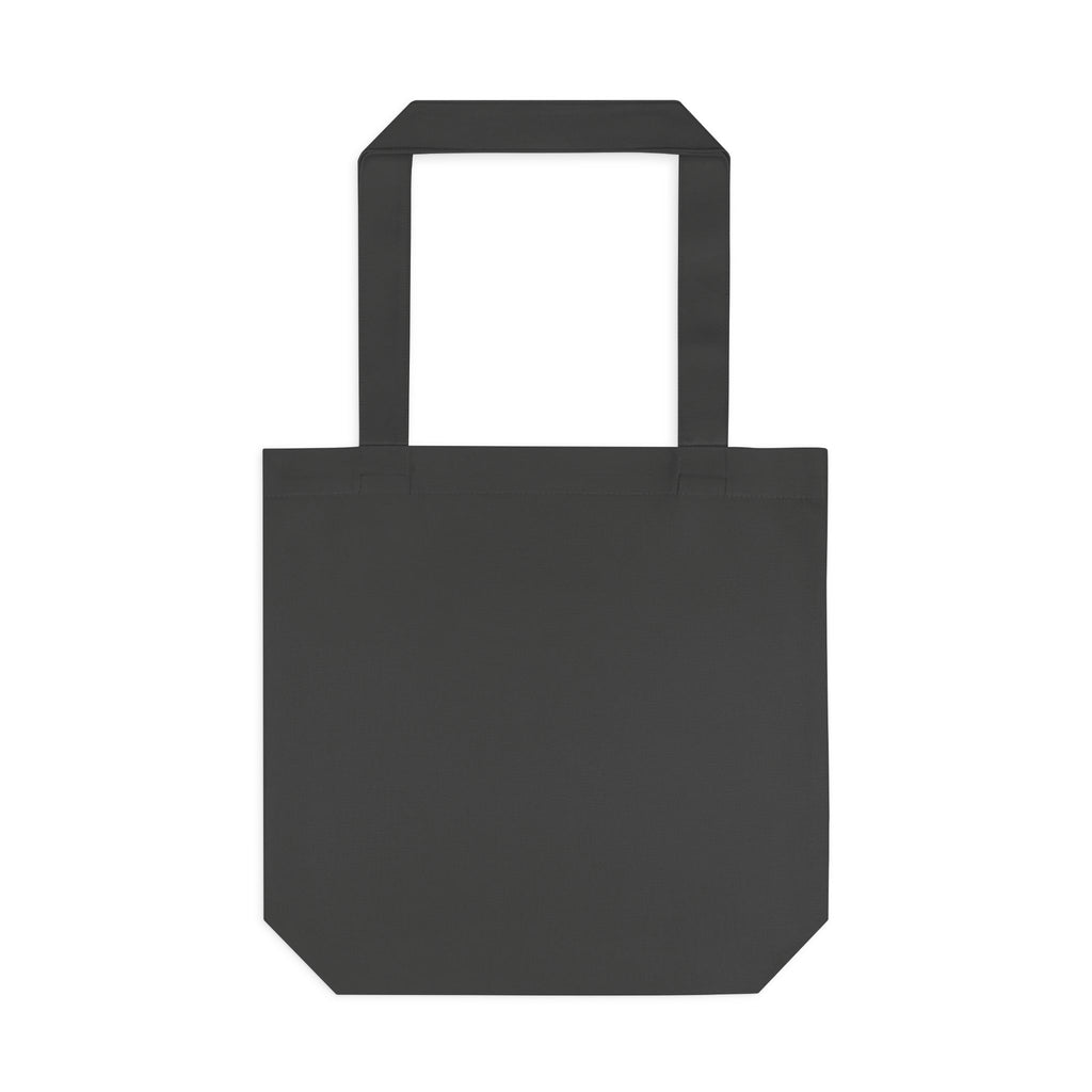 Minimal Black Cotton Tote Bag — Everyday Reusable Grocery & Market Bag