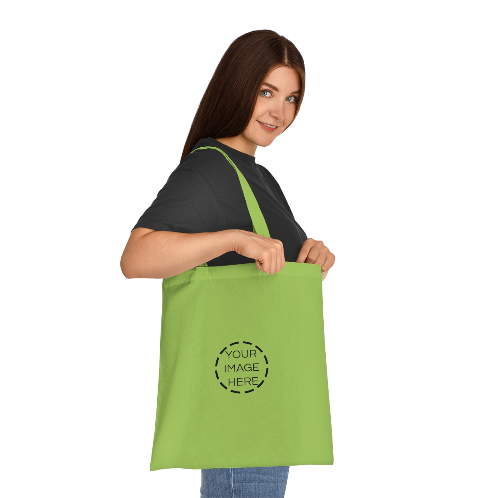 Custom Cotton Tote Bag – Personalized Plain White Reusable Shopper