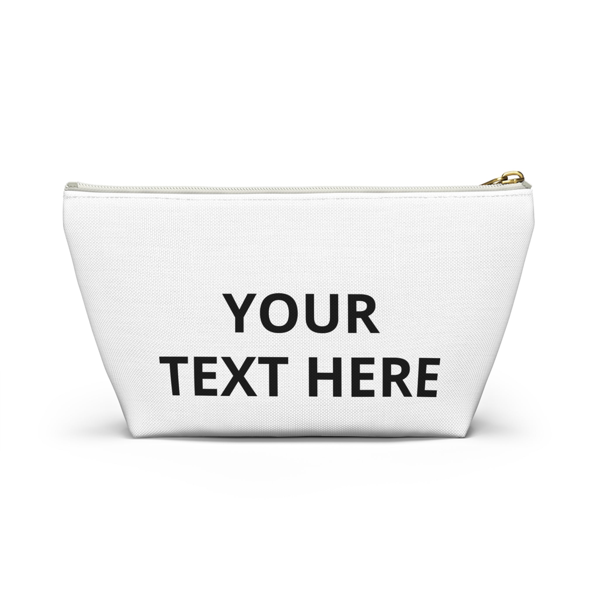 Custom Accessory Pouch — Personalized Makeup & Travel Zipper Bag (Add Your Image or Text)