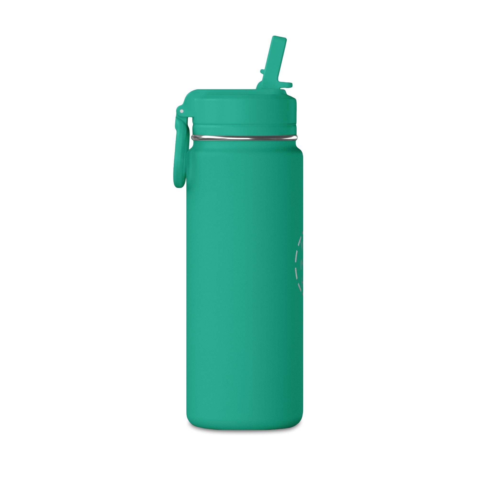 20oz Mini Water Bottle with Straw — Personalized Lightweight BPA-Free Sport Bottle