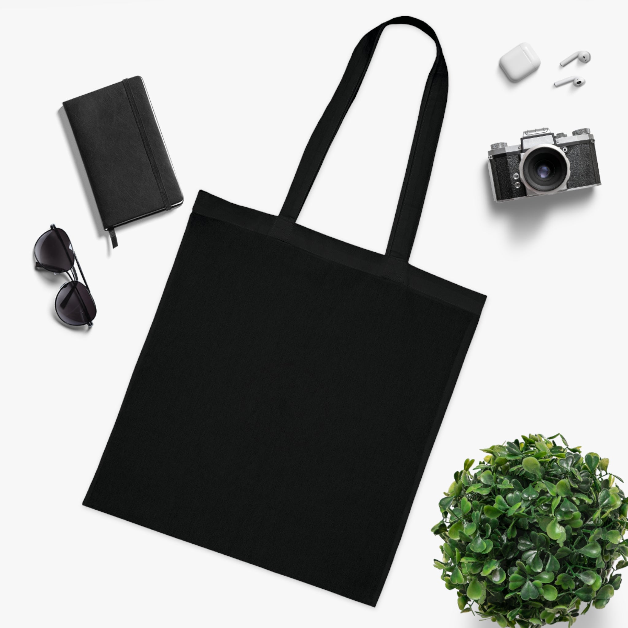Custom Cotton Tote Bag – Personalized Plain White Reusable Shopper