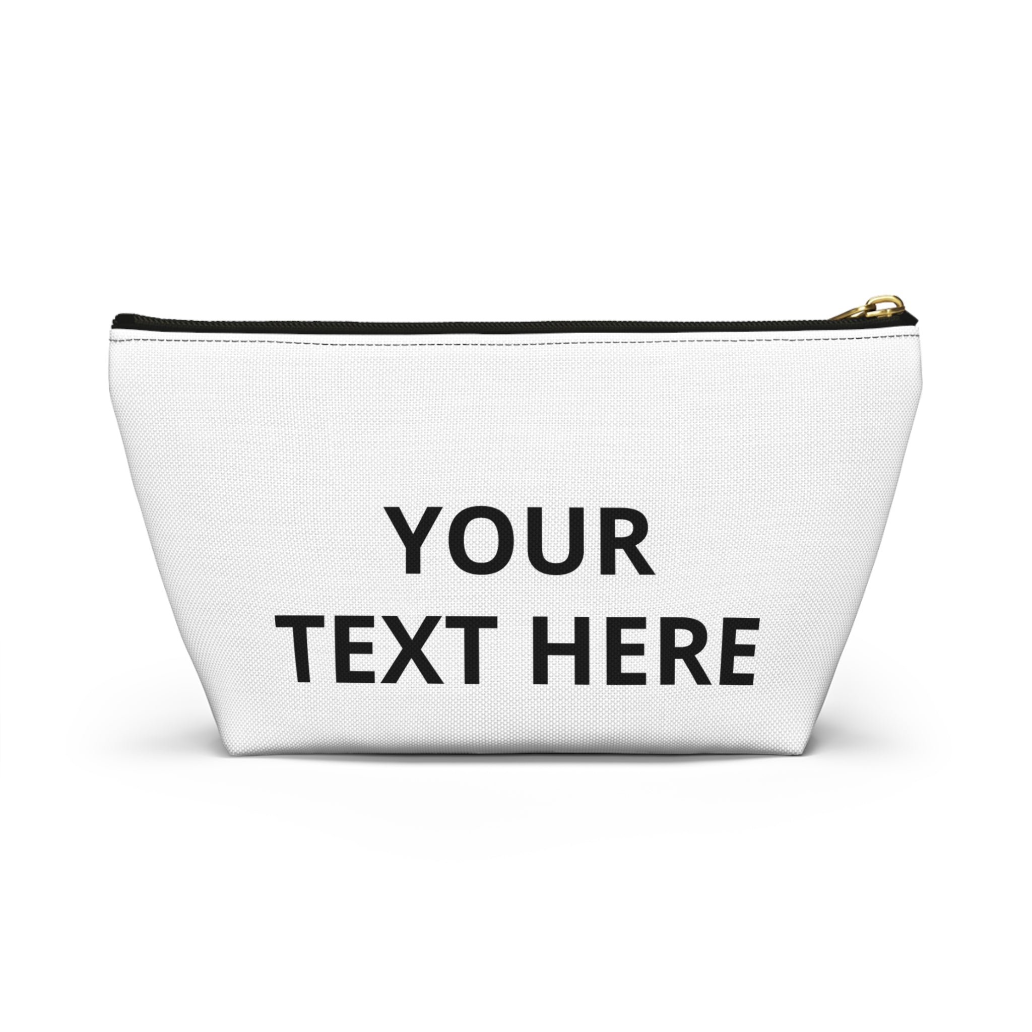 Custom Accessory Pouch — Personalized Makeup & Travel Zipper Bag (Add Your Image or Text)