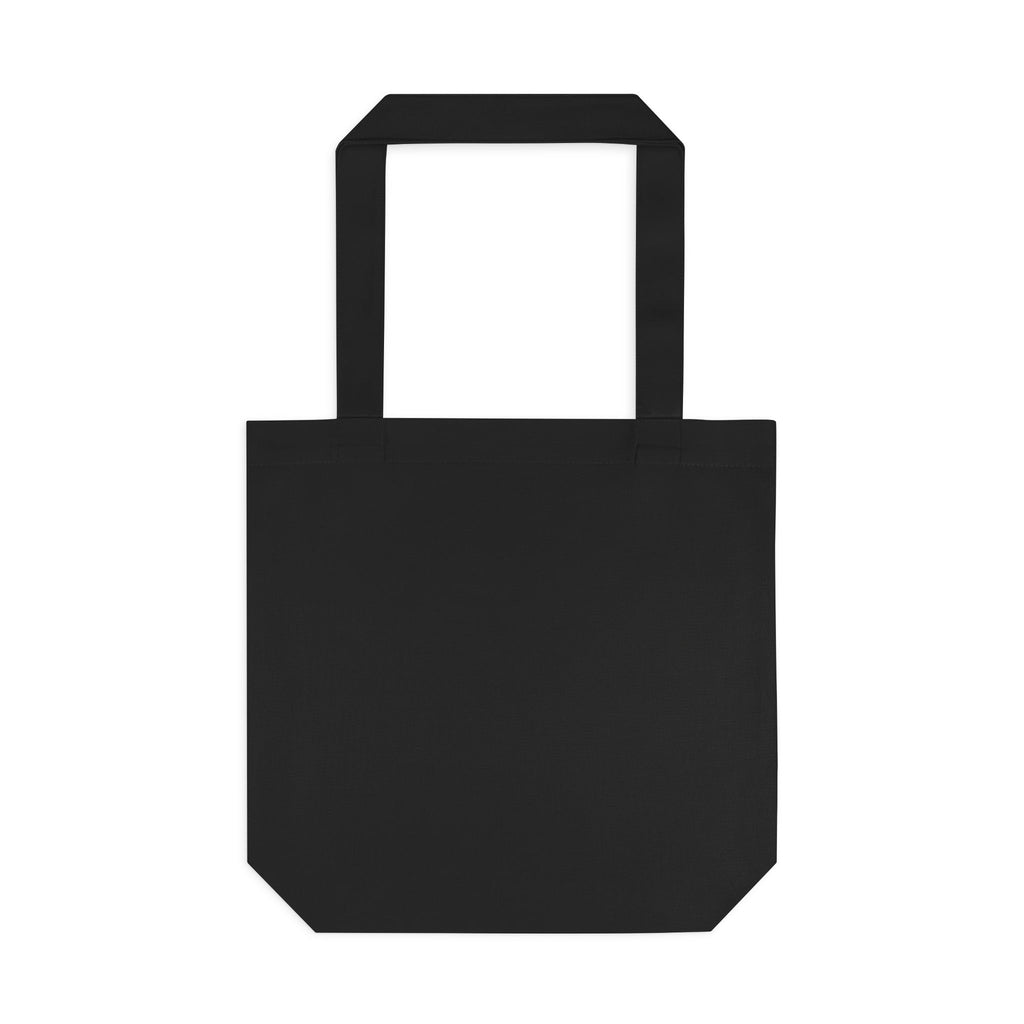 Minimal Black Cotton Tote Bag — Everyday Reusable Grocery & Market Bag